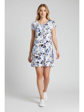MAISON JULES Osaka Pastel Floral Lace Shift Dress, Size S, New with tag